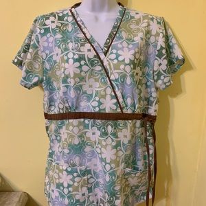 Scrub Top Size Small